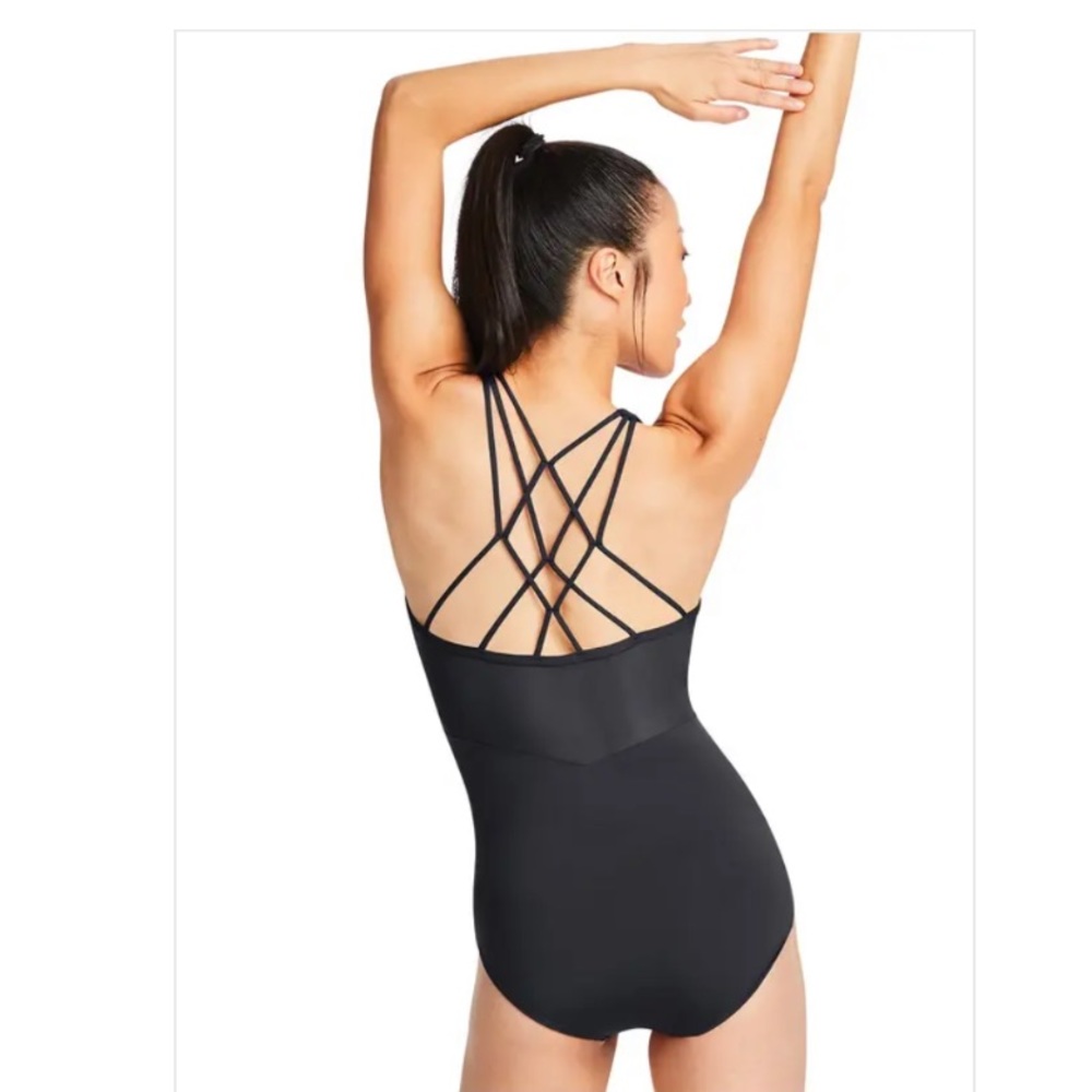 NWT Capezio Black Dance Leotard